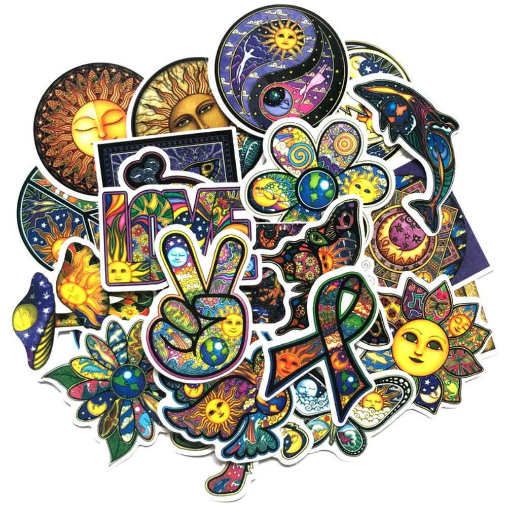 Flower Child Stickers 25pcs